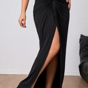 WOMEN FASHION LONG MAXI SKIRT - Image 2