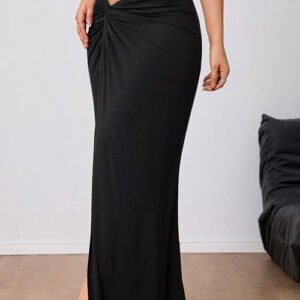 WOMEN FASHION LONG MAXI SKIRT - Image 4
