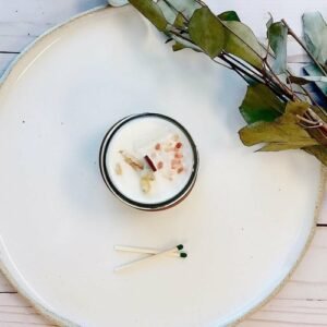Space Clearing Candle/ Intention Candle / Organic Soy Candle / Candle - Image 4