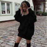 Women's Casual Hoodie With Kangaroo Pocket And Drawstring Waist - Comfortable And Stylish Sweatshirt For Everyday Wear - Image 3