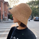 Women's Summer Thin Beach Sun-proof Straw Hat - Image 2
