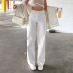 Spice Girl Style High Waist Slim Jeans Bell Bottoms - Image 2