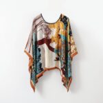 Pullover Shawl Outerwear Cover-up Multifunctional Scarf