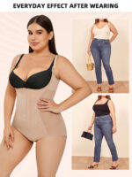 Shapewear Bodysuit Tummy Control Slim Body Shaper - Image 3