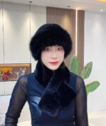 Suit Winter Scarf Mongolian Cap Plush Hat Women's Thickened - Image 7