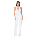 Summer Women's Sleeveless Halter Sequined Jumpsuit - Image 10