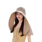 Integrated Neck And Shawl Sunscreen Hat - Image 2