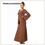 Women's Fashion Simple Solid Color Dress - Image 7