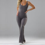 Slim Fit Hip Raise Jumpsuit Sexy Backless Exercise Yoga Clothes - Image 3