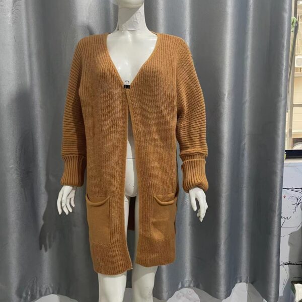 Long Jacket With Loose Pockets