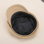 Women's Outdoor Warm Sunshade Pleated Octagonal Hat - Image 6