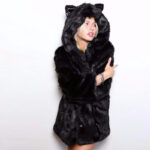 Hooded rabbit ears coat - Image 3