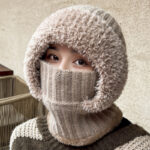 Multifunctional Hat Scarf One-piece Hat Neck Protection Bandana Warm - Image 4