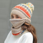 Korean winter knitted hat - Image 2