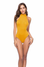 Backless strappy jumpsuit irregular - Image 3