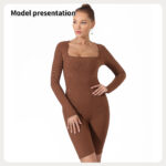 Women's Fashion Simple Solid Color Bodysuit - Image 10