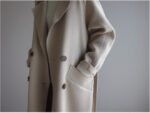 Korean Style Temperament Mid-length Over-the-knee Double-sided Cashmere Woolen Coat - Image 8