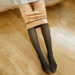 Sleek Legs Warm Fleece Pantyhose - Image 4