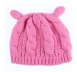 Autumn Winter Cat Ear Knit Beanie - Image 9