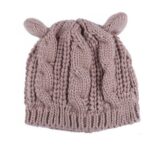 Autumn Winter Cat Ear Knit Beanie - Image 8