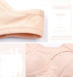 Plus Size Women Bra Ladies Cotton Quake-Proof Underwear Sleep Tops No Buckles Non Wire Lingerie With Removable Padded - Image 10