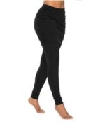Pack hip side pleated skirt fake two leggings skirt - Image 5