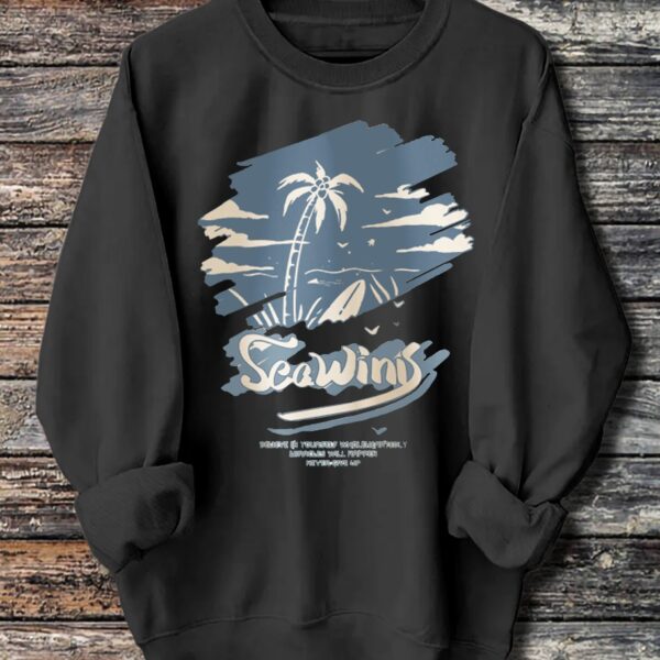 Women's Long Sleeved Printed Hoodie