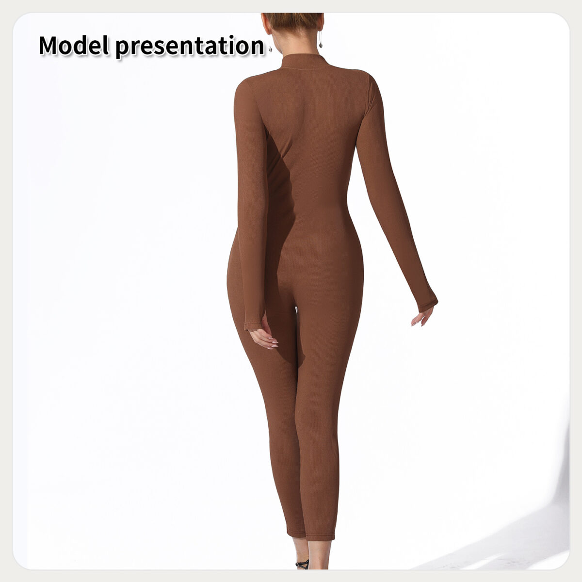 Women's Fashion Simple Solid Color Bodysuit - Image 8
