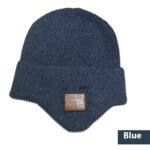 Thickened Blue Tooth Cap Knitted - Image 9