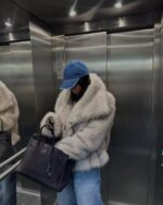 Artificial Fur Mink-like Coat Winter Coat European And American Socialite Style Top - Image 10