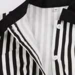 Striped button vintage dress - Image 7