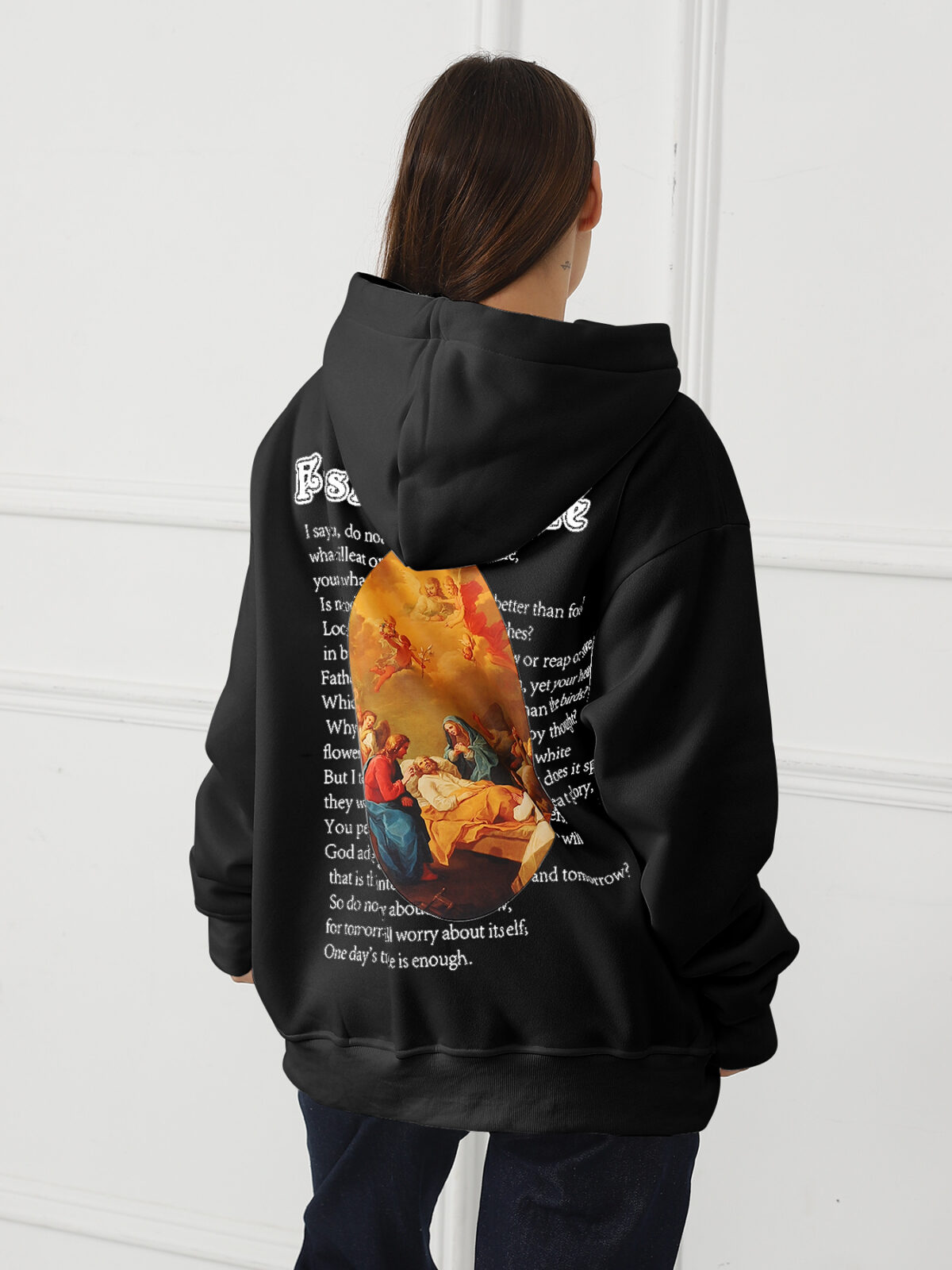 Women's Fashionable Casual Printed Long Sleeved Sweatshirt - Image 3