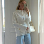 Women's Spring Long Sleeve Shirt Top - Image 4