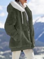 Plush Hooded Jacket - Image 9