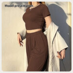 Women's Fashion Simple Solid Color Suit - Image 3