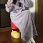 Winter Coral Fleece Sleepwear Women's Nightgown Long Night Dress Pajamas With Pockets Thickened Jacquard Dress Warm Home Clothes - Image 4
