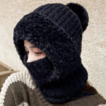 Multifunctional Hat Scarf One-piece Hat Neck Protection Bandana Warm - Image 2