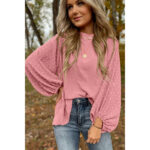 Women's Round Neck Chiffon Blouse - Image 4