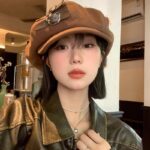 Cloud Hat For Women Autumn And Winter All-matching Small Face - Image 2