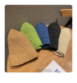 Women's Summer Thin Beach Sun-proof Straw Hat - Image 7
