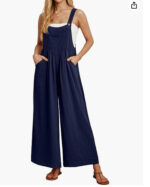 Casual Loose Jumpsuit With Pockets - Image 9
