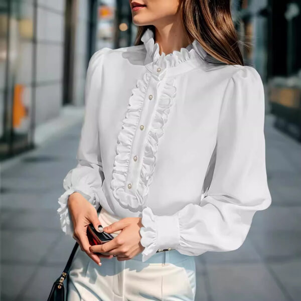 Elegant Ruffle Blouse