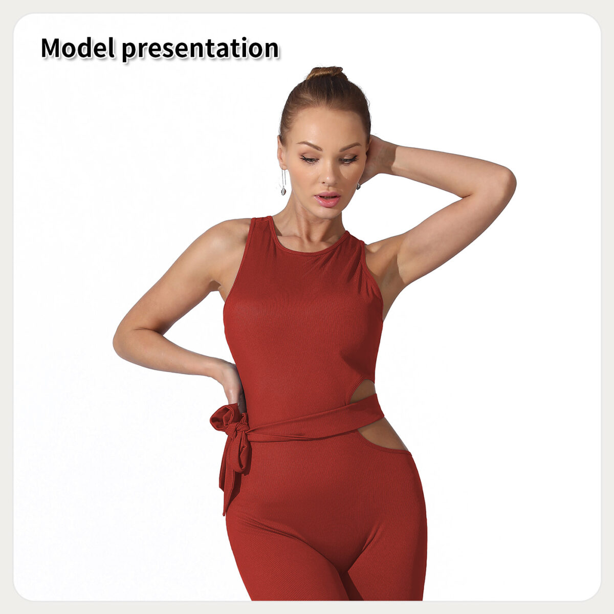 Polyester Women Jumpsuit - Image 5