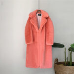 Thick, long faux fur coat - Image 5