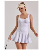 High-stretch Dresses, New Summer Nude Anti-walking Sports Dresses - Image 3