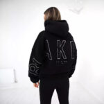 Women's Simple Loose Embroidered Lamb Fleece Coat - Image 6