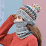 Korean winter knitted hat - Image 4