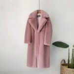 Thick, long faux fur coat - Image 6