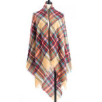 Women's Cashmere-like Plus-sized Double-sided Qicaigei Scarf Shawl - Image 8