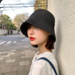 Women's Summer Thin Beach Sun-proof Straw Hat - Image 3